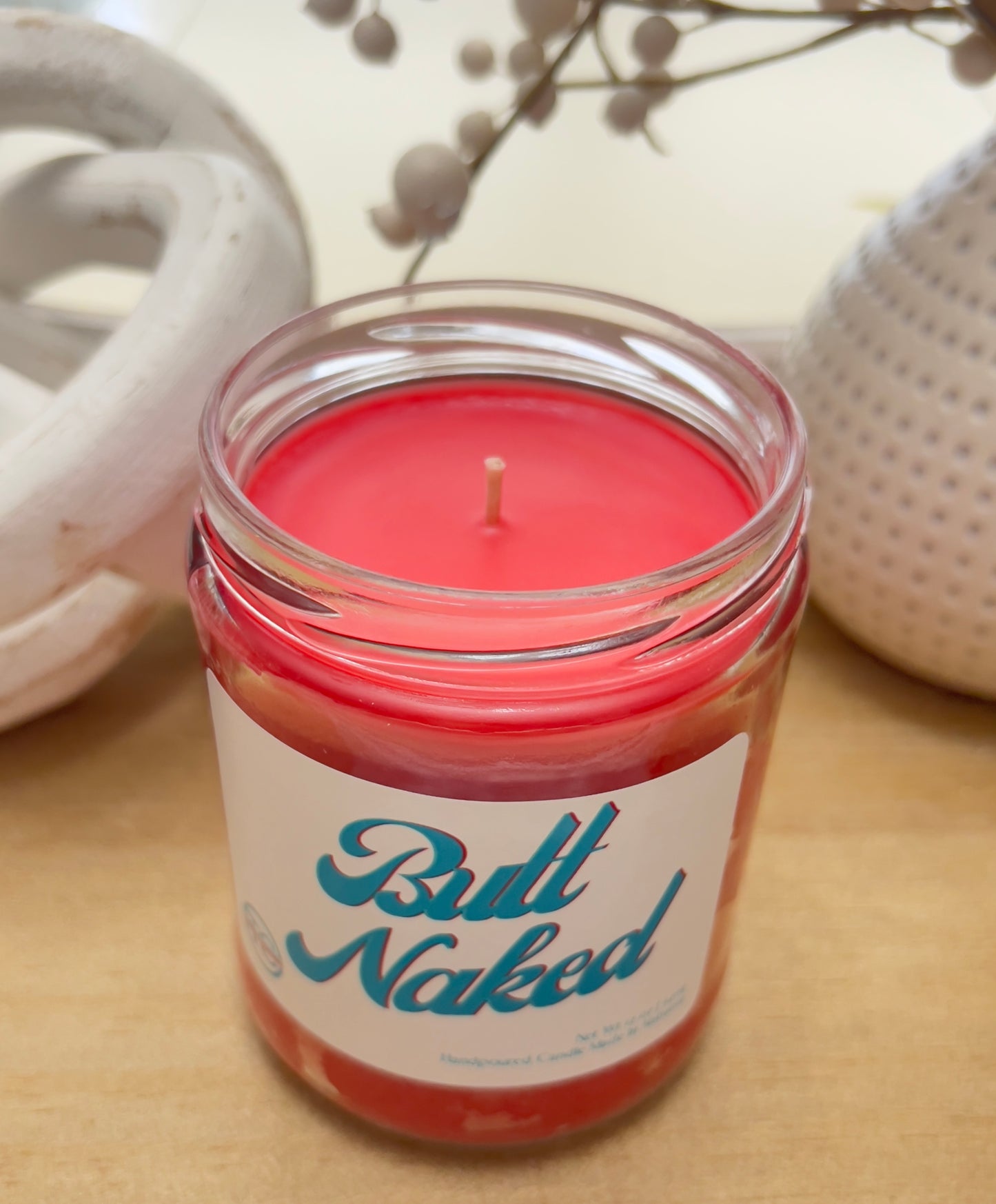 Butt Naked Candle (12oz)