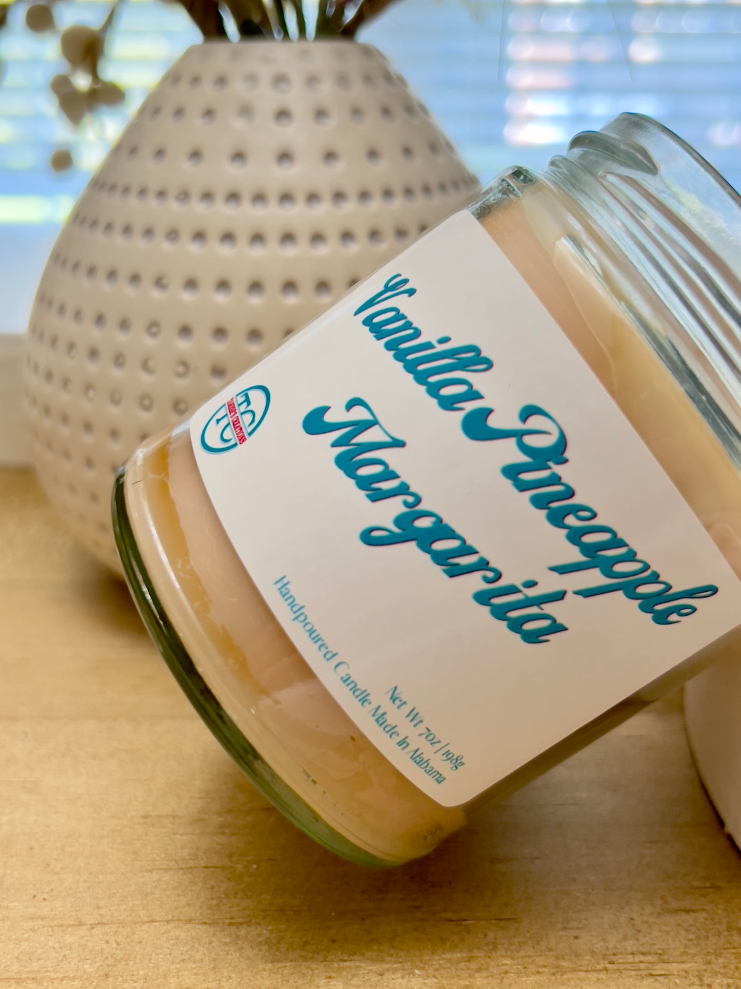 Vanilla Pineapple Margarita Candle (7oz)