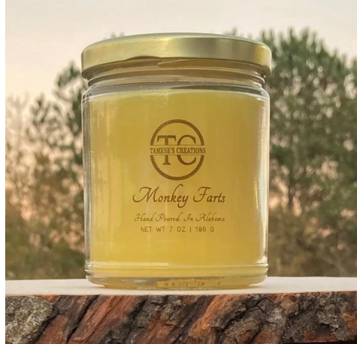 Monkey Farts Candle (7oz)