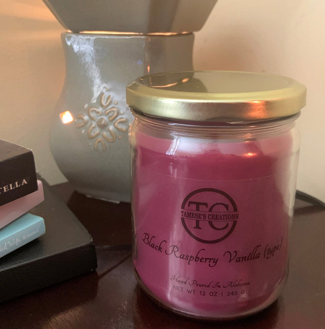Black Raspberry Vanilla (type) Candle (12oz)