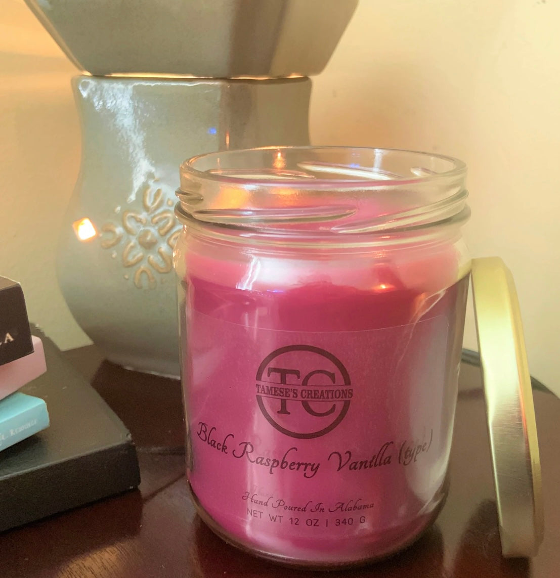 Black Raspberry Vanilla (type) Candle (12oz)