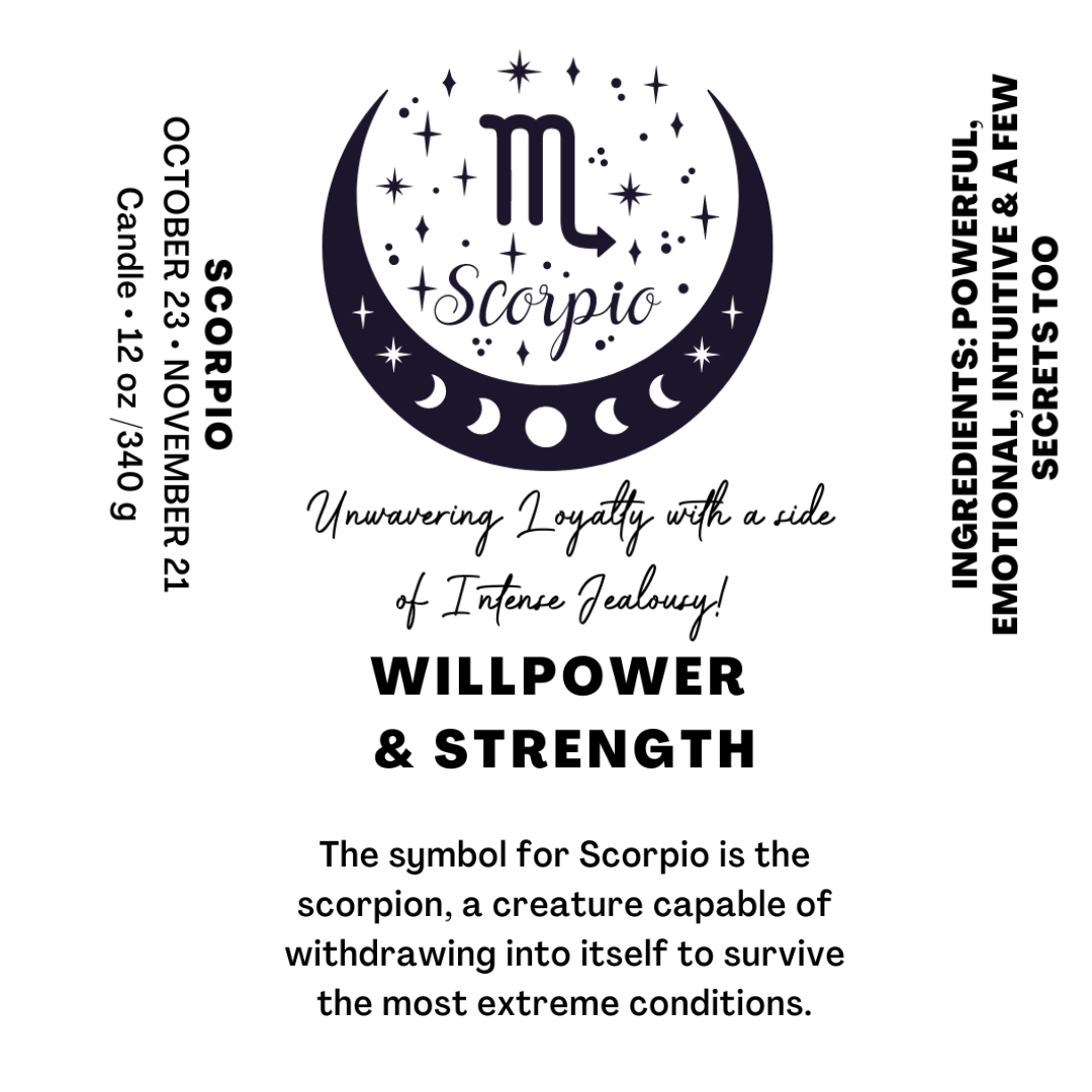 Astrology Candle 12 oz