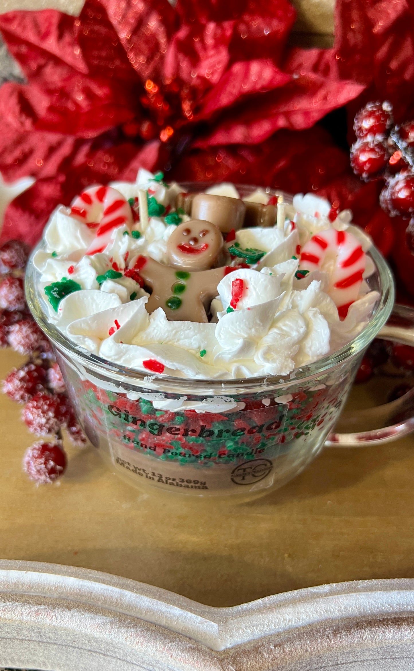 Gingerbread Dessert Candle