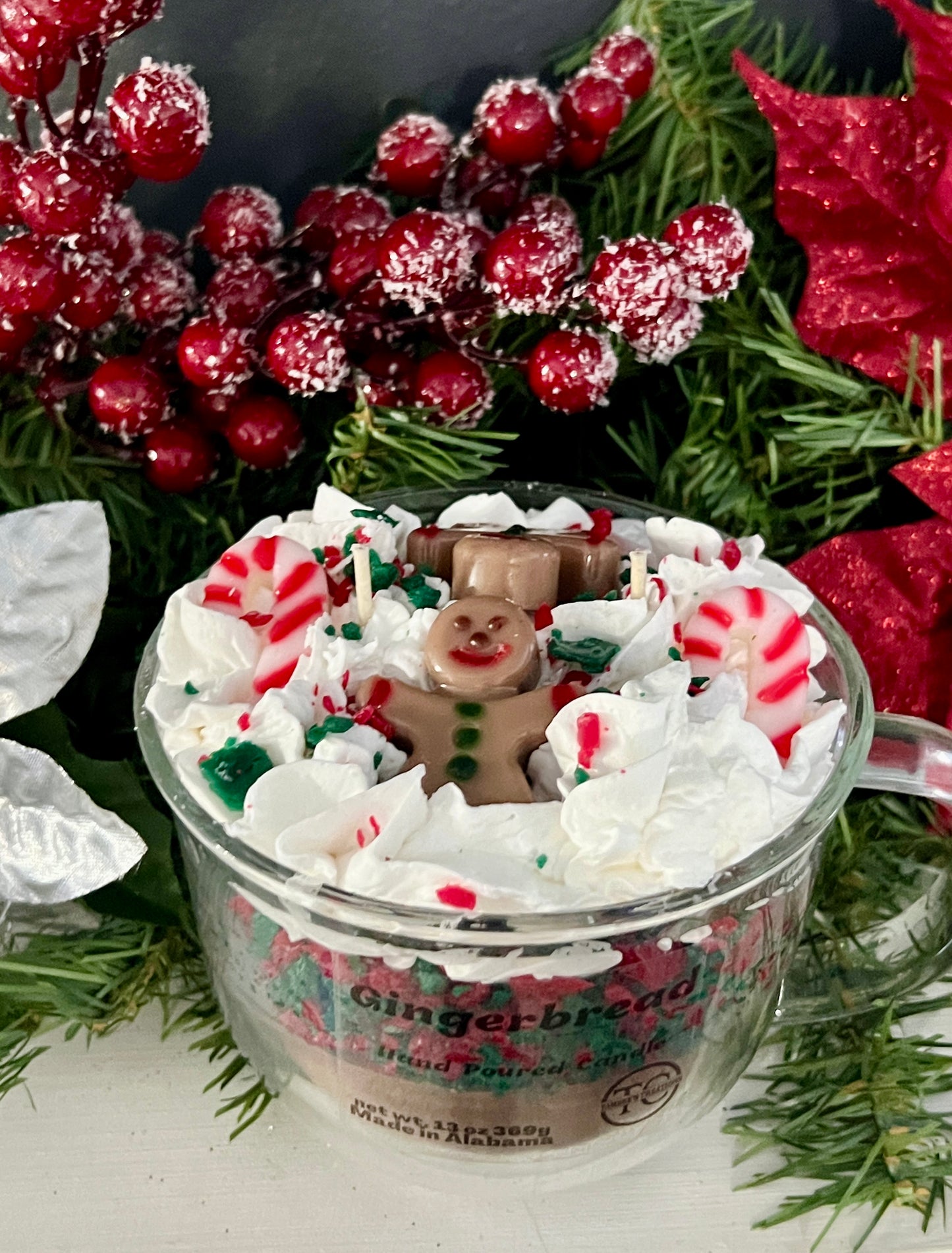 Gingerbread Dessert Candle