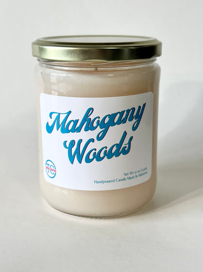 Mahogany Woods Candle (12 oz)