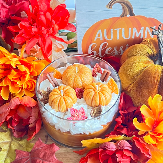 Pumpkin Gingerbread 3 wick Candle