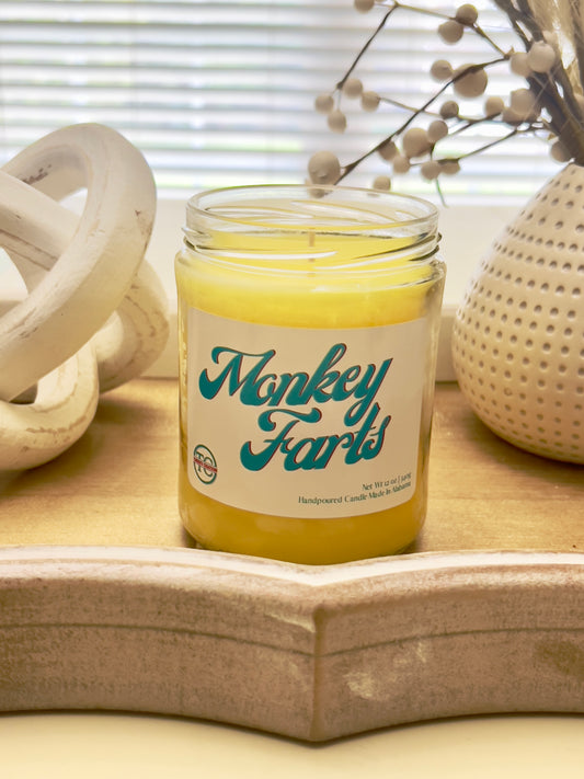 Monkey Farts Candle (12oz)