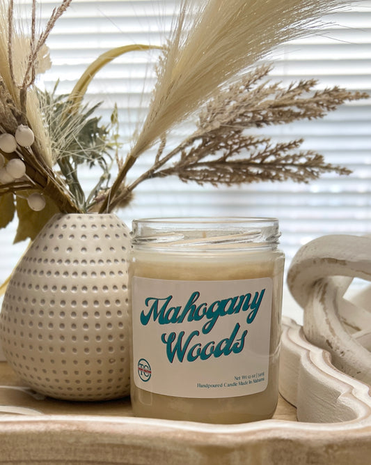 Mahogany Woods Candle (12 oz)