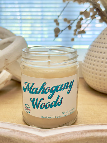 Mahogany Woods Candle (7oz)