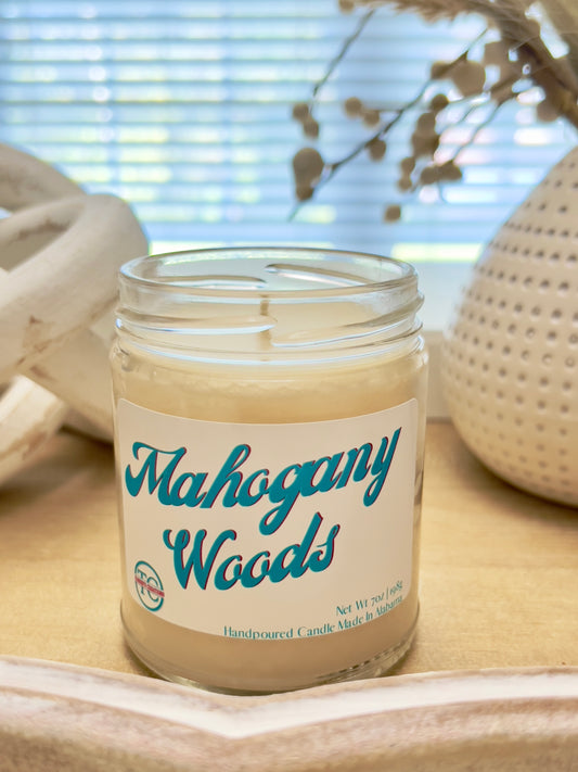 Mahogany Woods Candle (7oz)