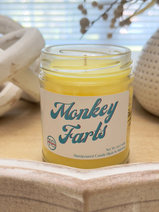 Monkey Farts Candle (7oz)