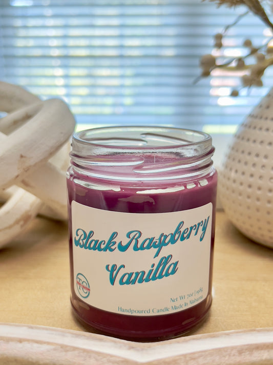 Black Raspberry Vanilla (type) Candle (7oz)