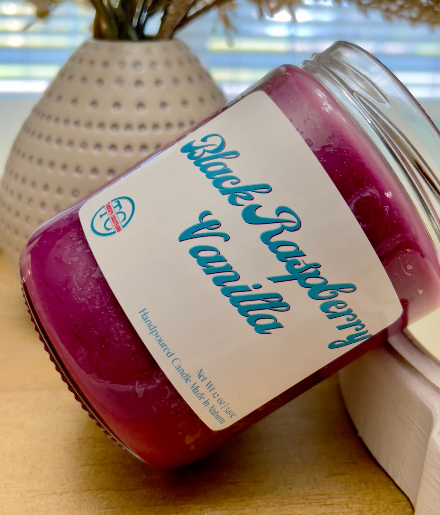 Black Raspberry Vanilla (type) Candle (12oz)