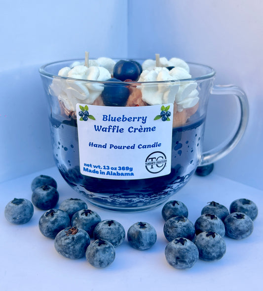 Blueberry Waffle Crème Candle 13 oz