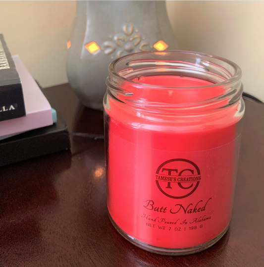 Butt Naked Candle (7oz)