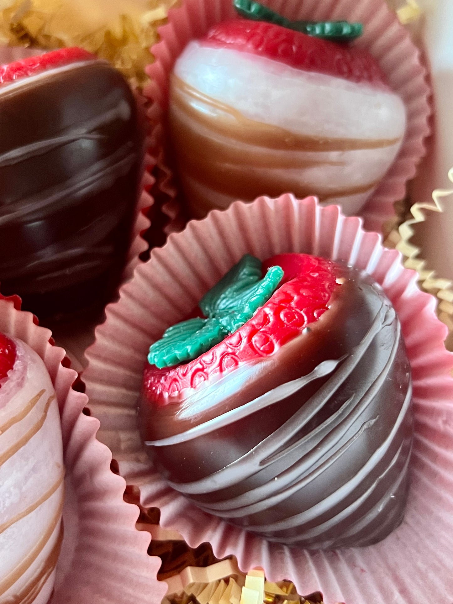 Chocolate Covered Strawberry Wax Melt Set