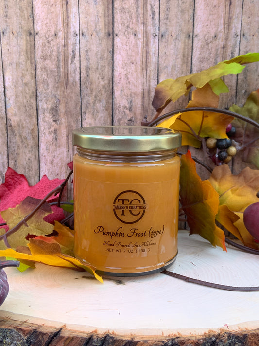 Clearance Pumpkin Frost (type) Candle (7oz)