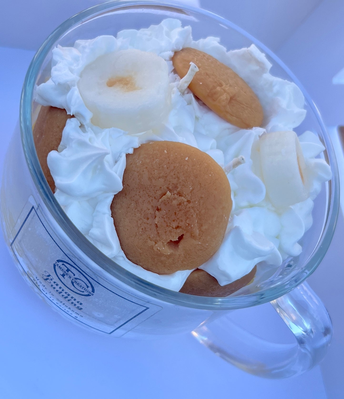 Banana Pudding Dessert Candle (13oz)