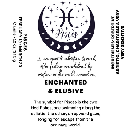 Astrology Candle 12 oz